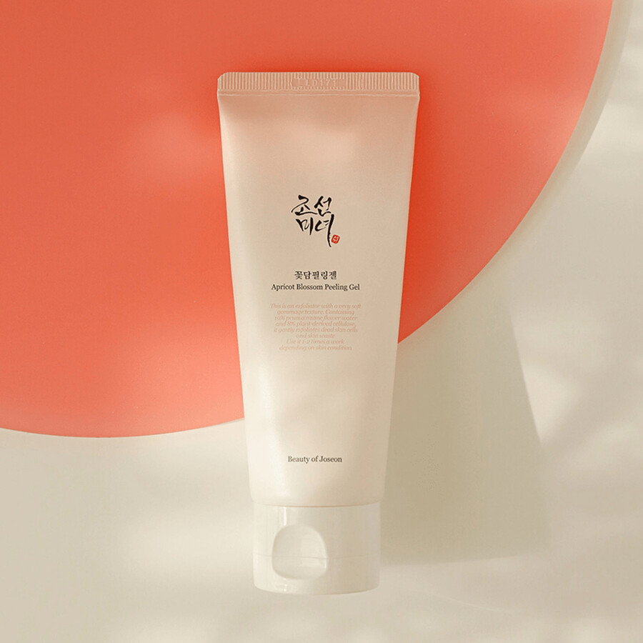 revitalisez votre peau avec le gel nettoyant exfoliant à la fleur dabricotier