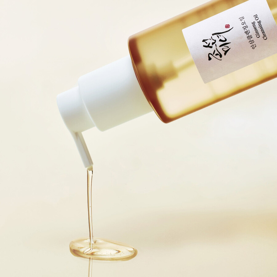huile nettoyante au ginseng